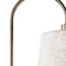 Homeroots Brass Metal & Fabric Shelf Floor Lamp11 x 18.5 x 65 in. 372574 - alternate 3